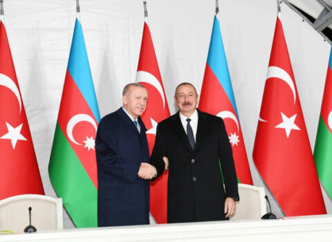 İlham Əliyev Rəcəb Tayyib Ərdoğanla şəklini paylaşdı – FOTO