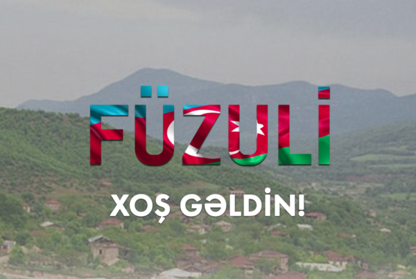 Füzuli şəhərinin işğaldan azad olunmasından 1 il ötür Füzuli şəhərinin işğaldan azad olunmasından 1 il ötür