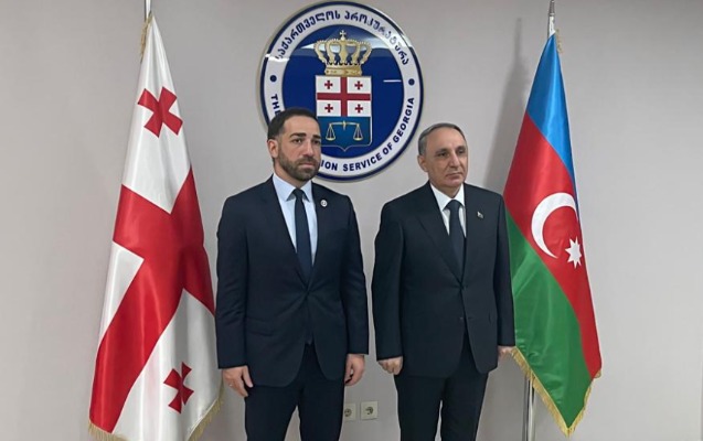 Kamran Əliyev gürcü həmkarı ilə danışıqlar apardı – FOTOLAR Kamran Əliyev gürcü həmkarı ilə danışıqlar apardı – FOTOLAR