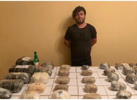 İrandan 102 kiloqramdan artıq narkotikin keçirilməsinin qarşısı alındı – FOTO