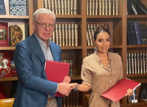 Leyla Əliyeva Fetisovla görüşdü — Saziş imzalandı – FOTO