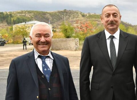 Prezident Zəngilanda Şəhriyar Məmmədyarovun atası ilə görüşdü – FOTO