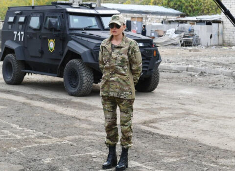 Mehriban Əliyeva: “Allah Azərbaycan hərbçilərini qorusun!” – FOTO