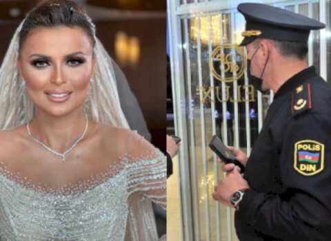 Polis Sevda Yəhyayevanın toyunda reyd keçirdi – FOTOLAR