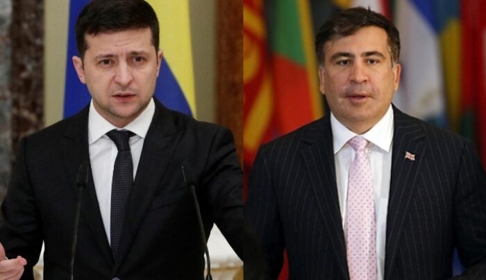 Saakaşvili Zelenskiyə məktub yazdı: “Putinin dustağıyam” Saakaşvili Zelenskiyə məktub yazdı: “Putinin dustağıyam”