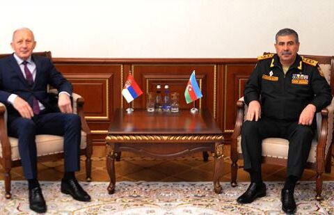 Zakir Həsənov Serbiya səfiri ilə görüşdü