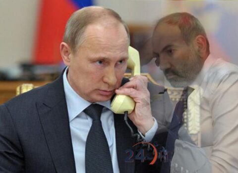 Paşinyan Putinə ZƏNG ETDİ