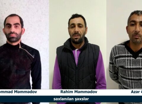 Hövsan qəbiristanlığından və evlərdən oğurluqlar edən 3 nəfər saxlanıldı – VİDEO