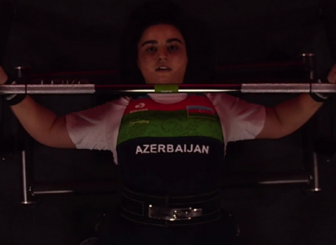 Pauerlifterimiz dünya çempionatının qızıl medalını qazandı