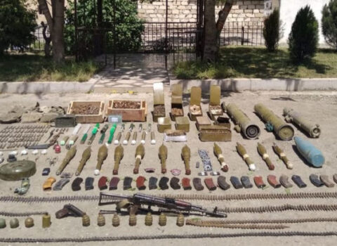 Bir il ərzində Şuşada tapılan ermənilərin atıb qaçdığı silah-sursatların sayı AÇIQLANDI – FOTO