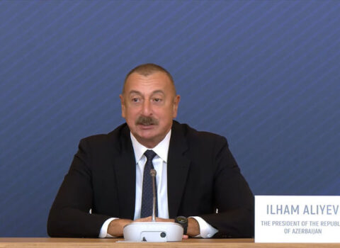 Prezident Qlobal Bakı Forumunda çıxış etdi – VİDEO + YENİLƏNİB