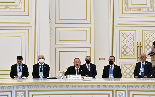 Prezidentin Aşqabadda çıxışının – TAM MƏTNİ Prezidentin Aşqabadda çıxışının – TAM MƏTNİ