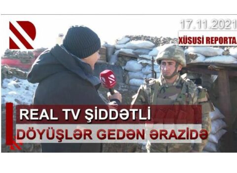 Şiddətli döyüşlər gedən ərazidən görüntülər – VİDEO
