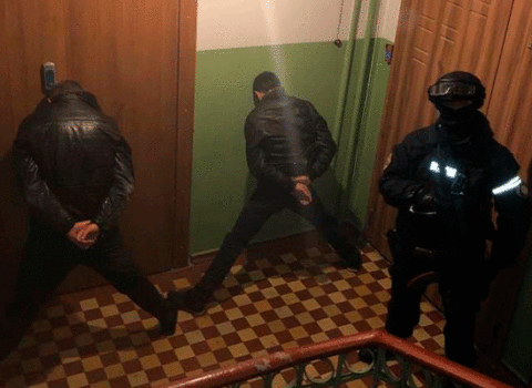 Ukraynada silahlı dəstənin başçısı olan erməni saxlanıldı