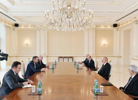 Prezident BP qrupunun baş icraçı direktorunu QƏBUL ETDİ