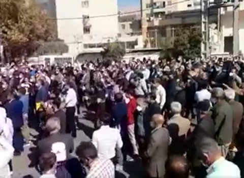 Güney Azərbaycan və İran şəhərlərində müəllimlər ETİRAZ AKSİYASI KEÇİRDİ – VİDEO