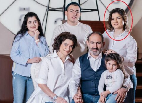 Paşinyanın qızı bu vəziyyətdə yaxalandı – VİDEO