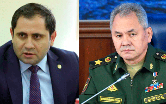 Şoyqu və Papikyan sərhəddəki vəziyyətdən DANIŞDI Şoyqu və Papikyan sərhəddəki vəziyyətdən DANIŞDI