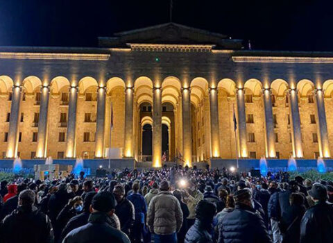 Tbilisidə müxalifət yenidən aksiya keçirir