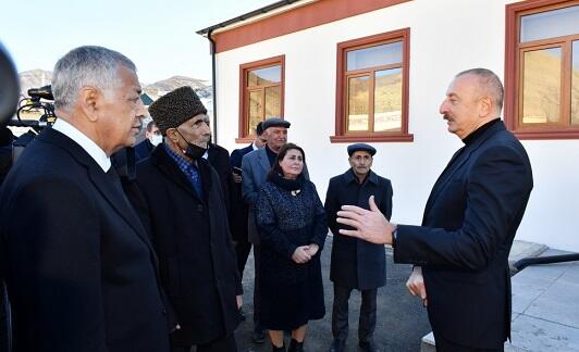 Bu kənd haqqında çox eşitmişəm – Prezident Bu kənd haqqında çox eşitmişəm – Prezident