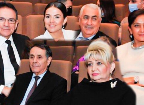 Məmurlar xanımları ilə qala gecəsində – FOTOLAR