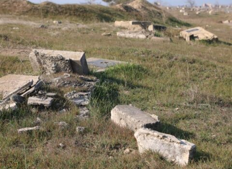 Qəbiristanlıqların dağıdılması ilə bağlı beynəlxalq təşkilatlara hesabat təqdim ediləcək