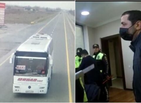 Narkotikin təsiri altında avtobus idarə edən şəxs HƏBS OLUNDU