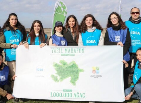 “Yaşıl Marafon”nun 1 milyonuncu ağacı əkildi
