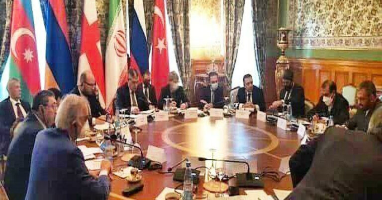 Moskvada “3+3” formatının ilk görüşü keçirildi Moskvada “3+3” formatının ilk görüşü keçirildi
