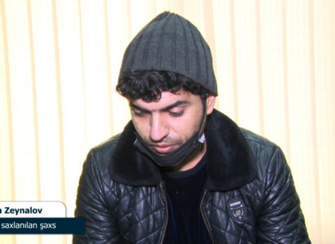 Narkotik istifadəçisi olan taksi sürücüsü tutuldu – VİDEO