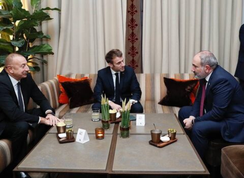 Hazırda Brüsseldə Azərbaycan, Fransa və Ermənistan başçılarının görüşü başlayıb