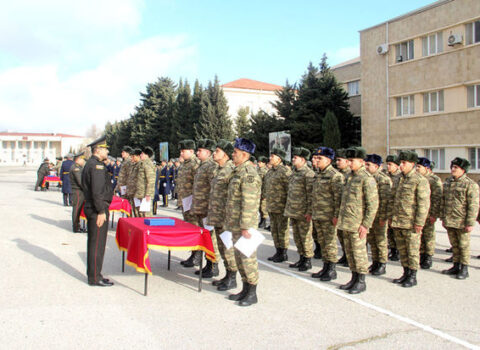 “Ehtiyat zabit hazırlığı kursu”nun buraxılış mərasimi keçirildi – FOTO/VİDEO