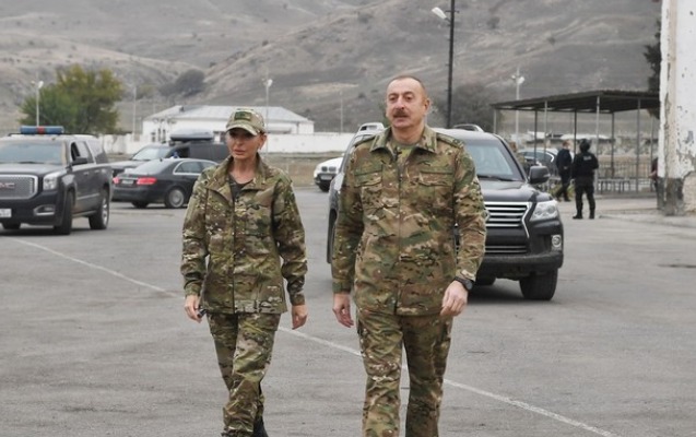 Prezident və ailəsi Hadrutda hərbi hissənin açılışında İŞTİRAK ETDİ – YENİLƏNİB Prezident və ailəsi Hadrutda hərbi hissənin açılışında İŞTİRAK ETDİ – YENİLƏNİB