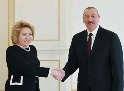 Matviyenko Azərbaycan Prezidentinə məktub ünvanladı