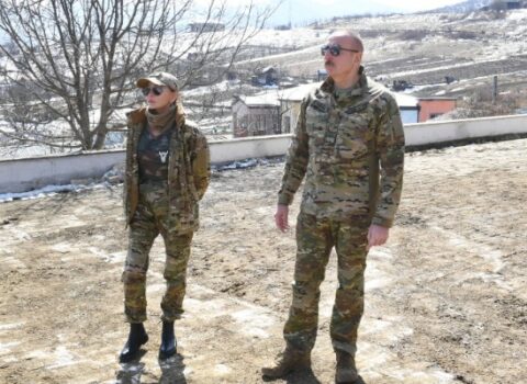 Prezident və ailəsi Şuşa şəhərinə SƏFƏR ETDİLƏR