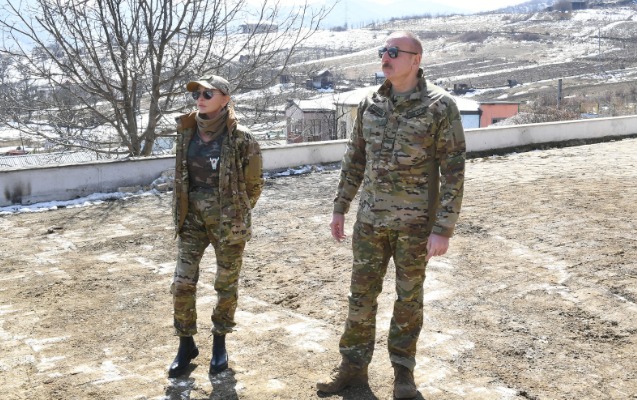 Prezident və ailəsi Şuşa şəhərinə SƏFƏR ETDİLƏR Prezident və ailəsi Şuşa şəhərinə SƏFƏR ETDİLƏR