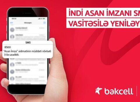 “Bakcell” abunəçiləri üçün “Asan İmza”nı yeniləmək imkanı