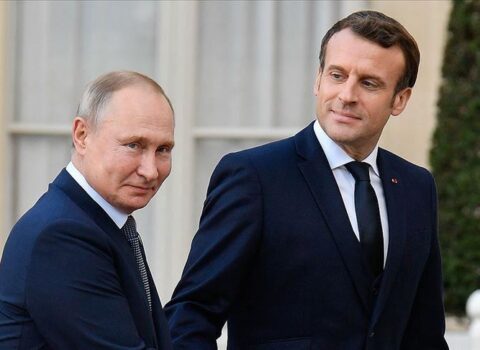 Makron və Putin Qarabağdan DANIŞDI