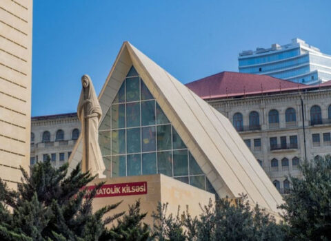 Heydər Əliyev Fondu Müqəddəs Məryəm katolik kilsəsində bərpa işlərini yekunlaşdırdı – FOTOLAR