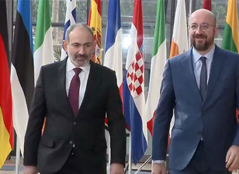 Şarl Mişel Nikol Paşinyanla görüşdü