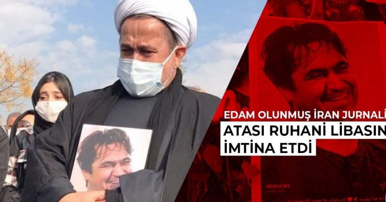 İranda edam edilən jurnalistin atası molla geyimindən imtina etdi – VİDEO İranda edam edilən jurnalistin atası molla geyimindən imtina etdi – VİDEO