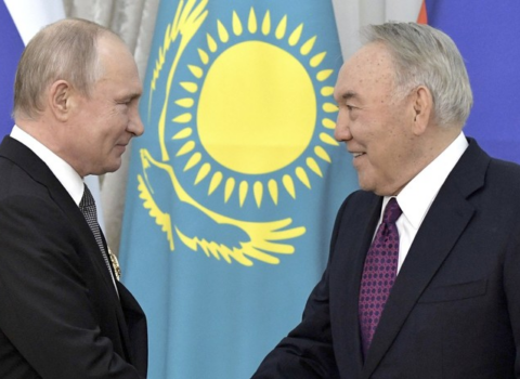 Putin Nazarbayevlə təkbətək GÖRÜŞDÜ