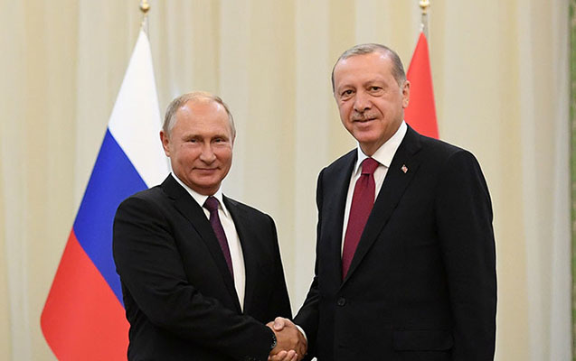 Putin Ərdoğan və xanımının tezliklə sağalmasını arzuladı