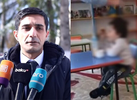 “Ərkyana vurmaq istəyib, bərk alınıb” – Döyülən uşağın atası – VİDEO