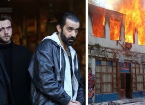 “Çukur”un çəkildiyi bina yandı – FOTO