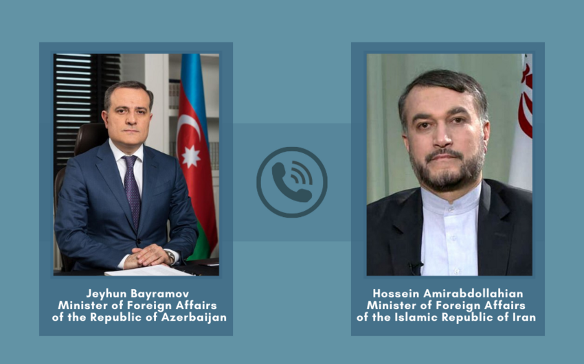Azərbaycan və İranın XİN rəhbərləri arasında telefon danışığı oldu
