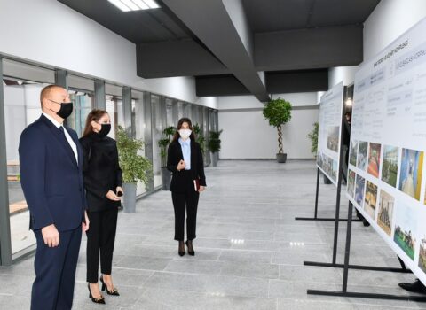Prezidentlə xanımı Binədə açılışa qatıldı – YENİLƏNİB