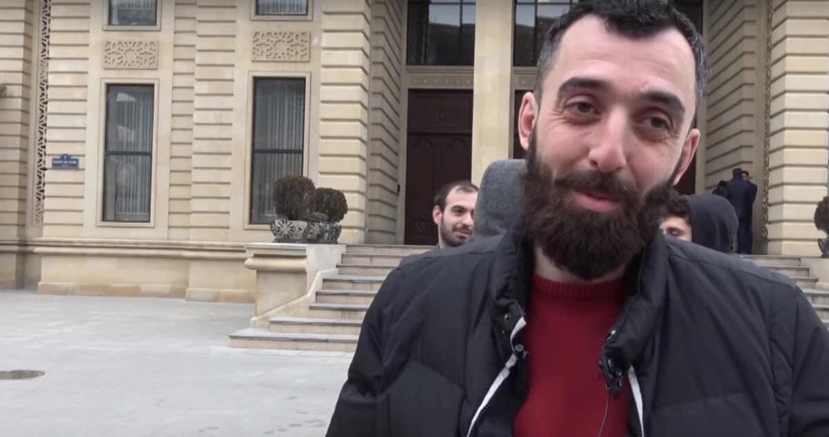 Bakıda Türkiyə bayrağına hörmətsizlik edən şəxs saxlanıldı