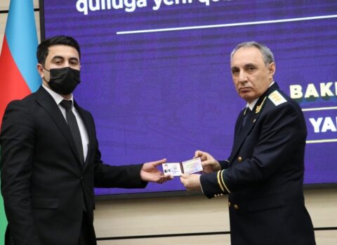 Baş Prokurorluqda gənc hüquqşünasların andiçmə mərasimi keçirildi
