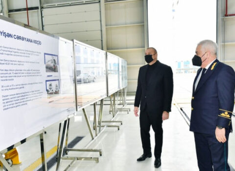 “Azərbaycan Dəmir Yolları” QSC-nin Gəncə lokomotiv deposu istismara verildi – FOTOLAR